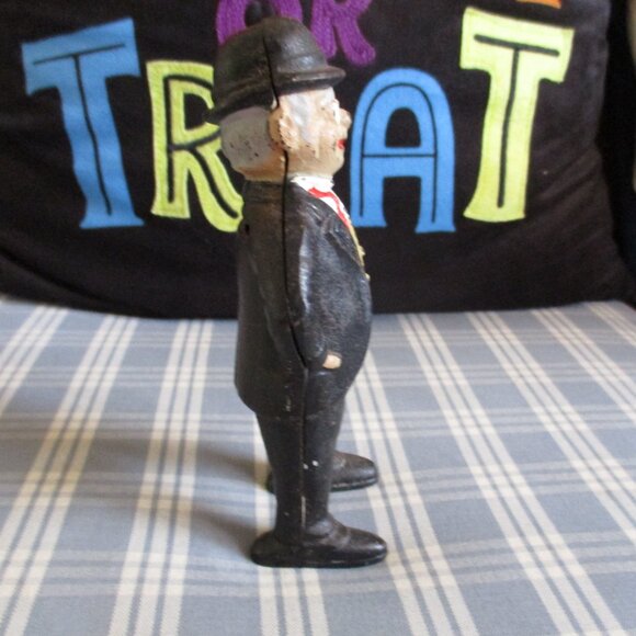 Cast Iron A C‎ Williams Business Man in Suit Bank Collector - Picture 4 of 7